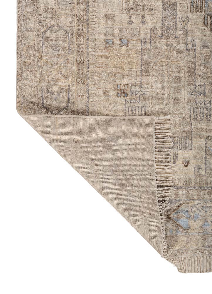 savana ivory wool Hand Knotted Rug - Perspective savana ivory wool Hand Knotted Rug - Perspective