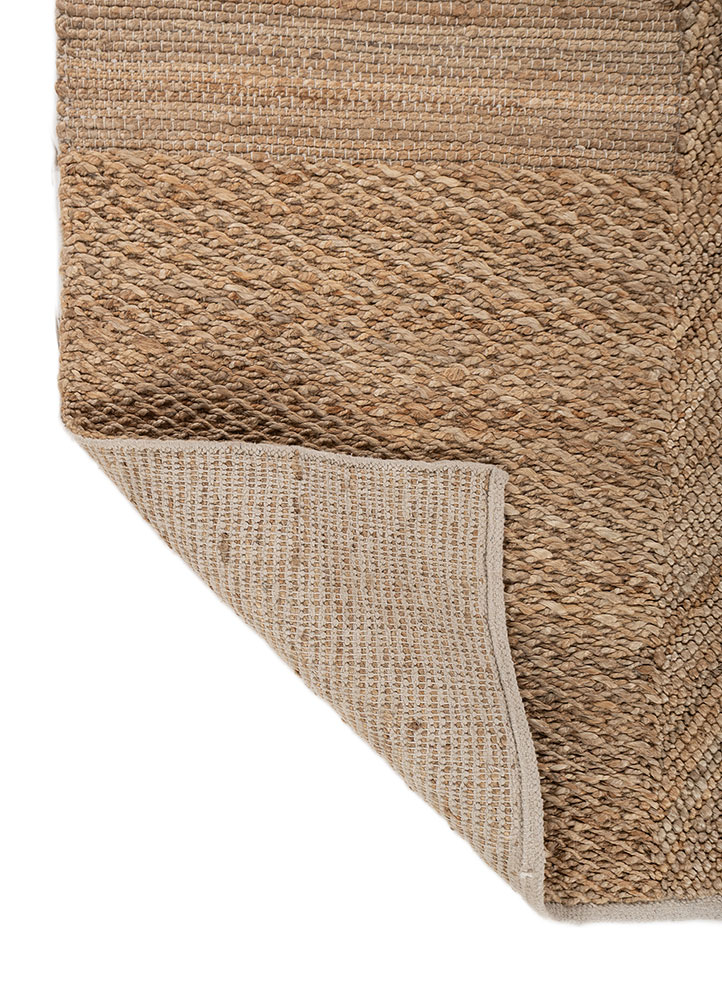 nomadic threads beige and brown jute and hemp Flat Weaves Rug - Perspective nomadic threads beige and brown jute and hemp Flat Weaves Rug - Perspective
