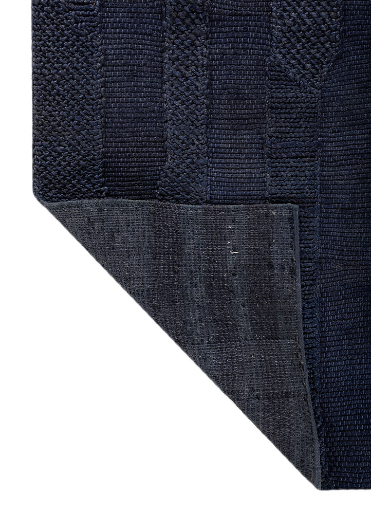 nomadic threads blue jute and hemp Flat Weaves Rug - Perspective
