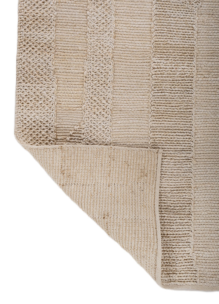 nomadic threads ivory jute and hemp Flat Weaves Rug - Perspective