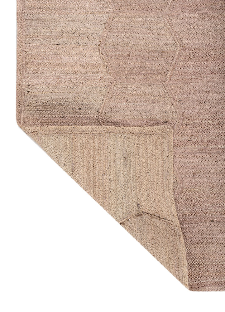 nomadic threads red and orange jute and hemp Flat Weaves Rug - Perspective