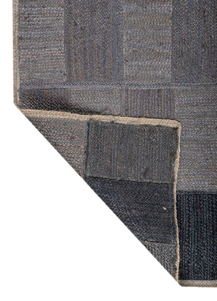 nomadic threads blue jute and hemp Flat Weaves Rug - Perspective