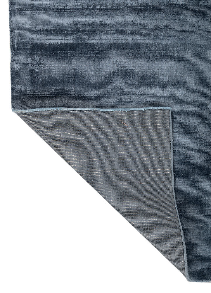 basis blue viscose Hand Loom Rug - Perspective basis blue viscose Hand Loom Rug - Perspective
