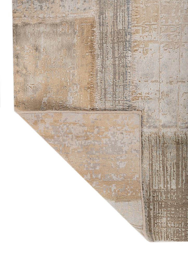 provenance ivory wool and bamboo silk Hand Knotted Rug - Perspective provenance ivory wool and bamboo silk Hand Knotted Rug - Perspective