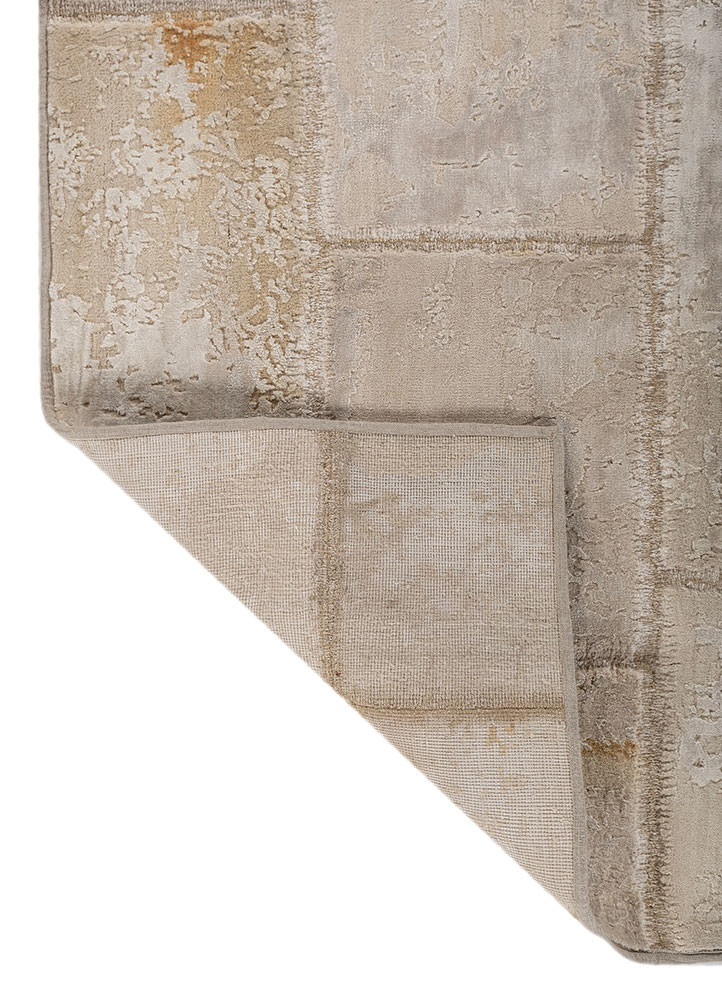 provenance ivory wool and bamboo silk Hand Knotted Rug - Perspective provenance ivory wool and bamboo silk Hand Knotted Rug - Perspective