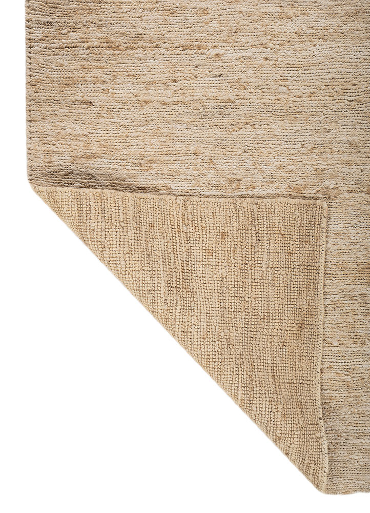 hula ivory jute and hemp Hand Knotted Rug - Perspective