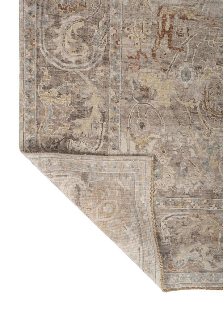 aprezo gold silk Hand Knotted Rug - Perspective aprezo gold silk Hand Knotted Rug - Perspective
