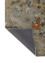 mythos blue wool and viscose Hand Tufted Rug - Perspective mythos blue wool and viscose Hand Tufted Rug - Perspective