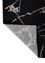 genesis grey and black wool and viscose Hand Tufted Rug - Perspective genesis grey and black wool and viscose Hand Tufted Rug - Perspective