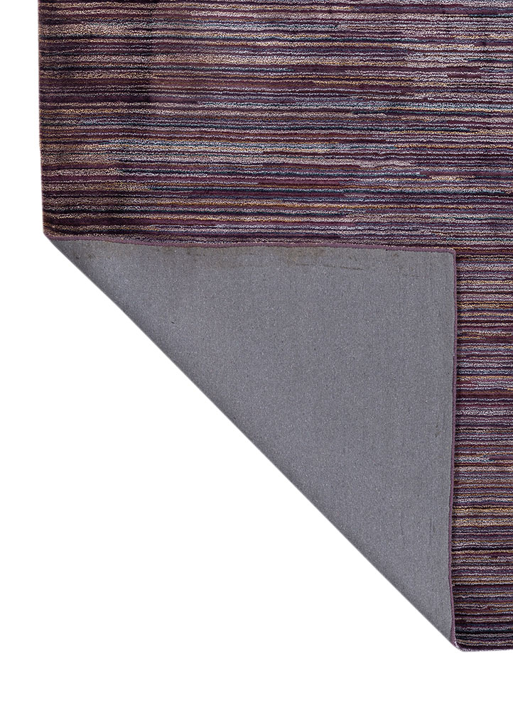 acar pink and purple wool and viscose Hand Tufted Rug - Perspective acar pink and purple wool and viscose Hand Tufted Rug - Perspective