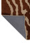 acar beige and brown wool Hand Tufted Rug - Perspective acar beige and brown wool Hand Tufted Rug - Perspective