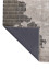 adrift grey and black wool and viscose Hand Tufted Rug - Perspective adrift grey and black wool and viscose Hand Tufted Rug - Perspective