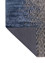 adrift blue wool and viscose Hand Tufted Rug - Perspective adrift blue wool and viscose Hand Tufted Rug - Perspective