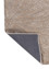 aurelia beige and brown wool and viscose Hand Tufted Rug - Perspective aurelia beige and brown wool and viscose Hand Tufted Rug - Perspective