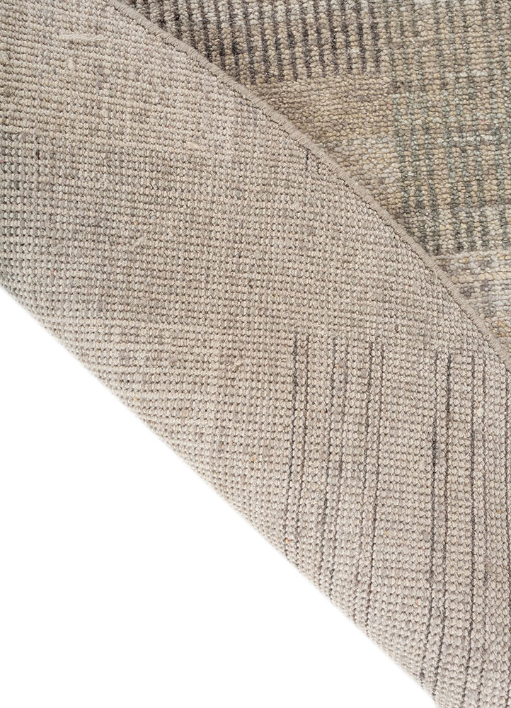 blythe blue wool Hand Knotted Rug - Perspective blythe blue wool Hand Knotted Rug - Perspective