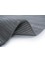 basis grey and black wool and viscose Hand Loom Rug - Perspective basis grey and black wool and viscose Hand Loom Rug - Perspective