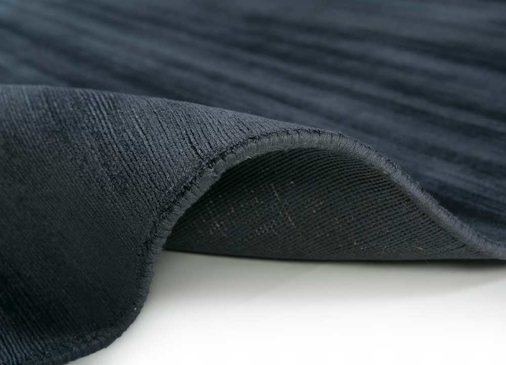 basis blue viscose Hand Loom Rug - Perspective basis blue viscose Hand Loom Rug - Perspective