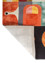 aprezo blue wool and viscose Hand Tufted Rug - Perspective aprezo blue wool and viscose Hand Tufted Rug - Perspective