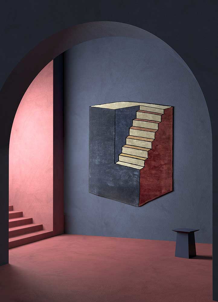 archetype blue wool and viscose Hand Tufted Rug - RoomScene archetype blue wool and viscose Hand Tufted Rug - RoomScene