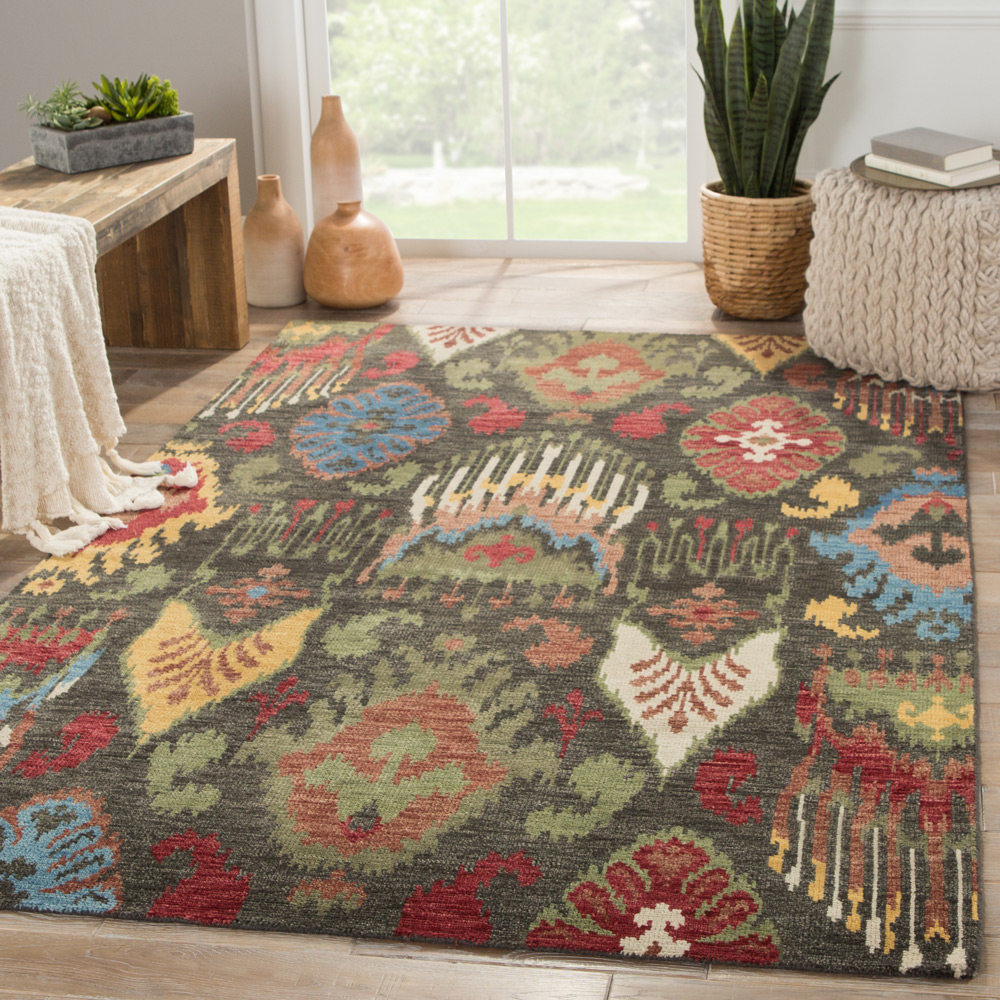 savana multi wool Hand Knotted Rug - RoomScene