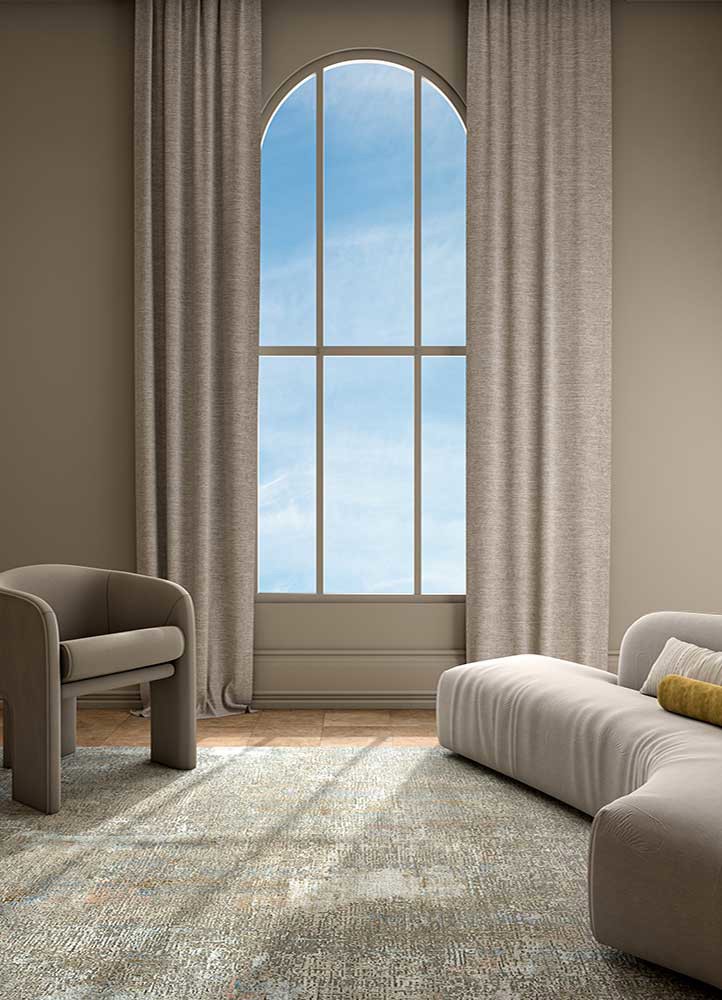 uvenuti grey and black wool and bamboo silk Hand Knotted Rug - RoomScene uvenuti grey and black wool and bamboo silk Hand Knotted Rug - RoomScene