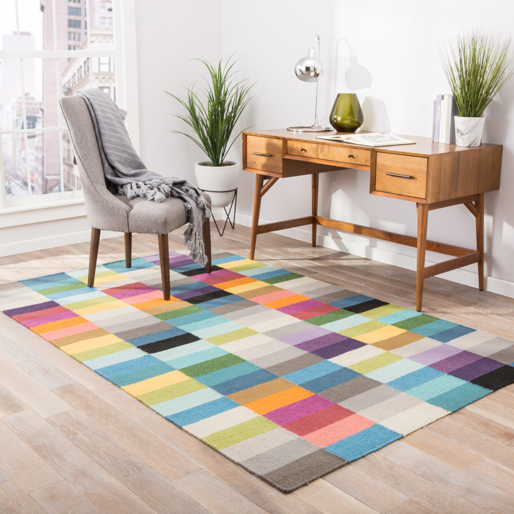 aprezo ivory wool Flat Weaves Rug - RoomScene