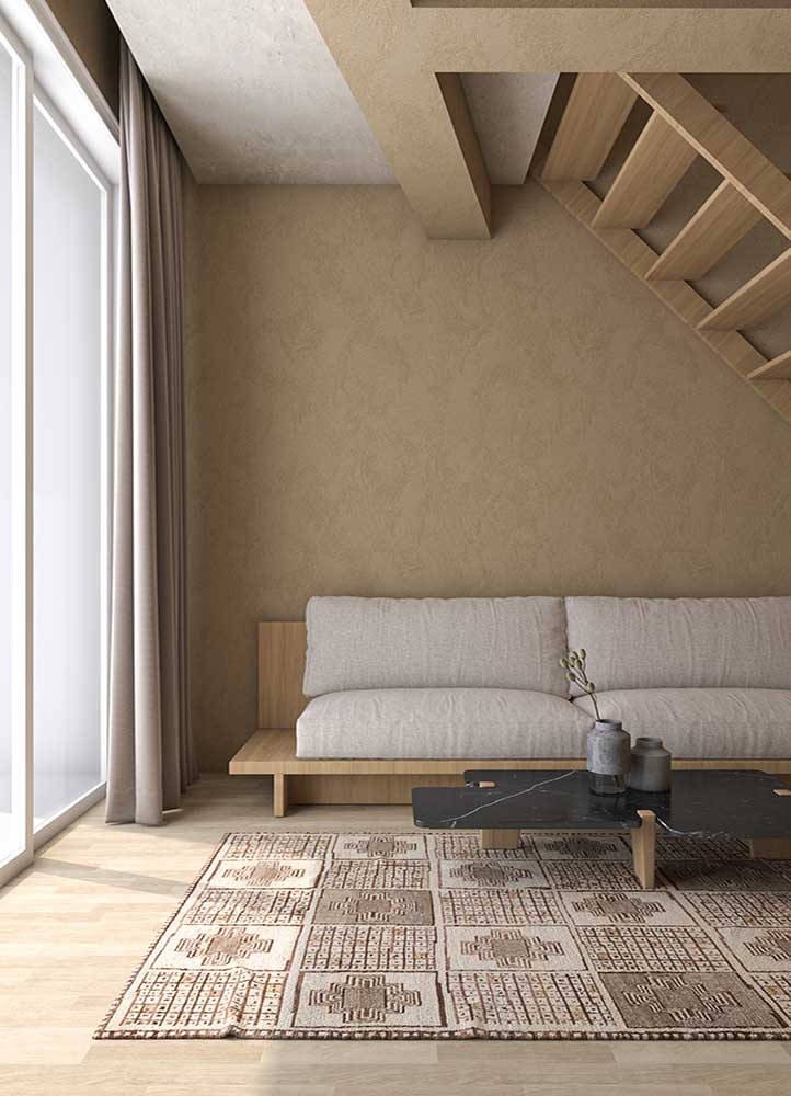 manifest gold afghan wool Hand Knotted Rug - RoomScene