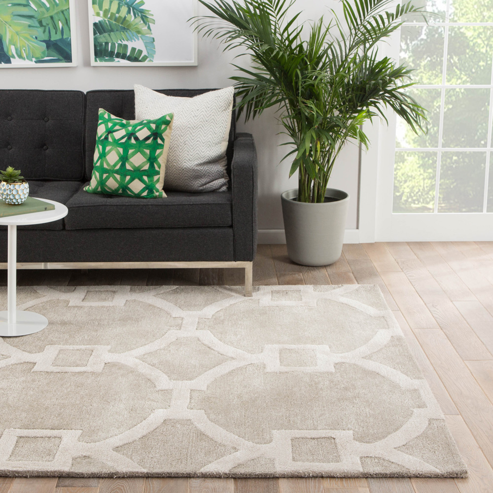 contour grey and black wool and viscose Hand Tufted Rug - RoomScene contour grey and black wool and viscose Hand Tufted Rug - RoomScene