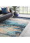 genesis blue wool and viscose Hand Tufted Rug - RoomScene genesis blue wool and viscose Hand Tufted Rug - RoomScene