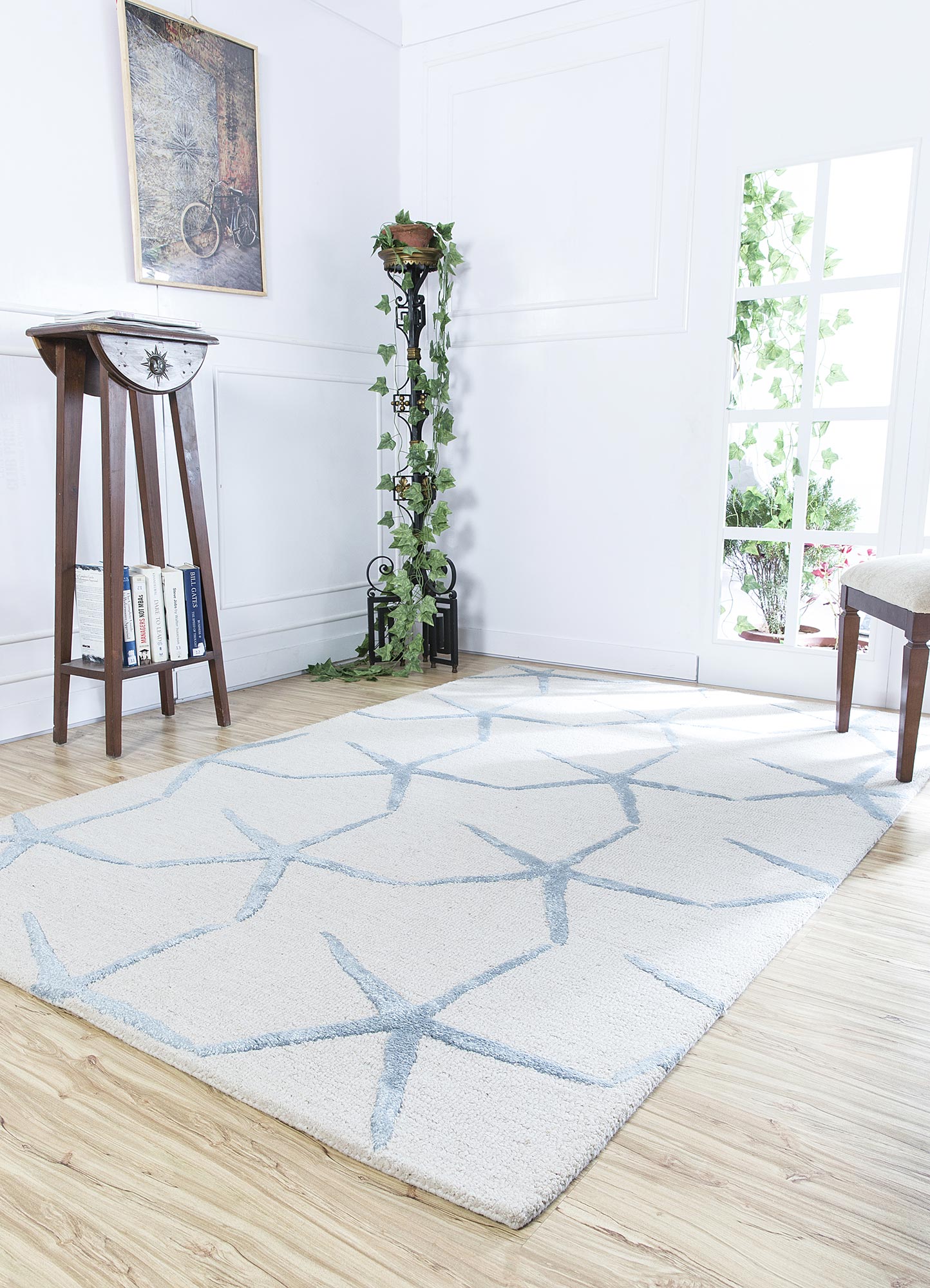 confetti ivory wool and viscose Hand Tufted Rug - RoomScene